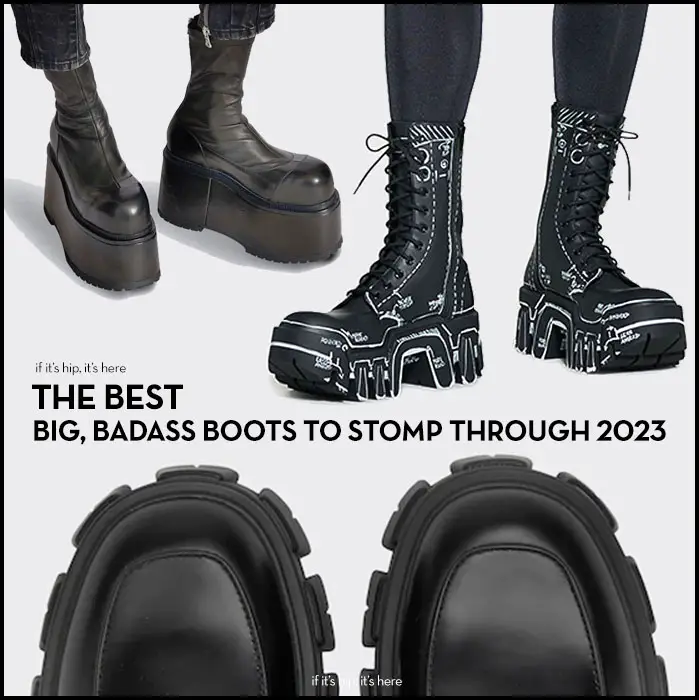 Read more about the article Luxury Shoe Brands Stomp Into 2023 With Big, Bold and BadAss Boots