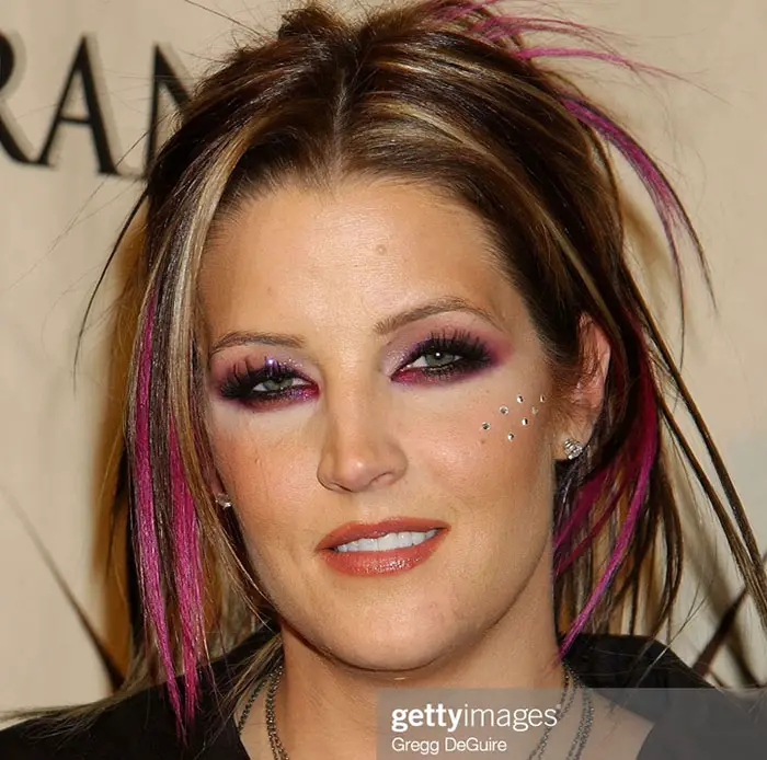 Lisa Marie Presley's Changing Looks VHI awards 2003