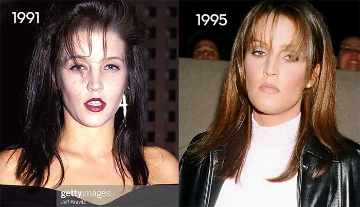 Lisa Marie Presley's Changing Looks