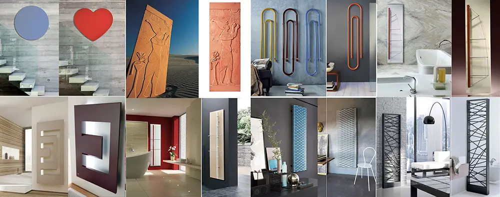 Bizarre, pop-art and more unusual radiators