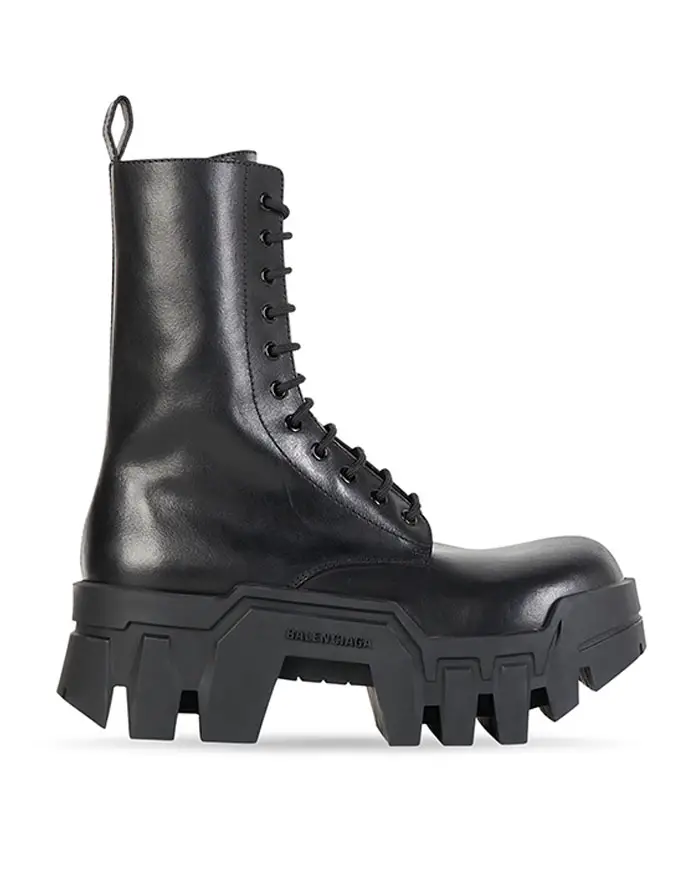 Balenciaga's Bulldozer Lace Up Booties