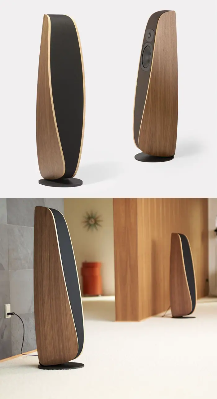 Davone audio wood floor-standing loudspeakers