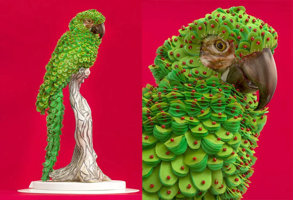 bird sculptures