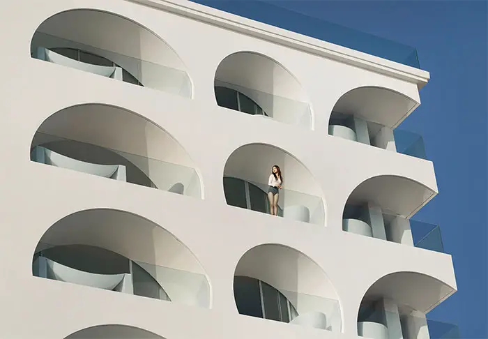 hotel balconies