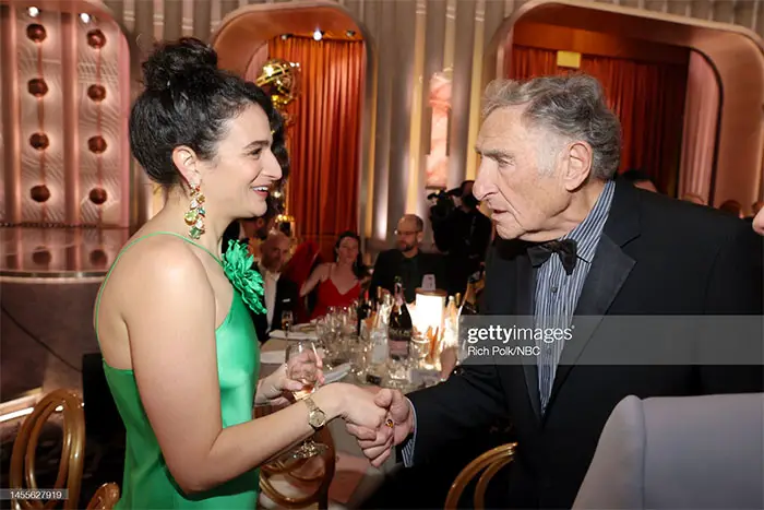 Jenny Slate meets icon Judd Hirsch