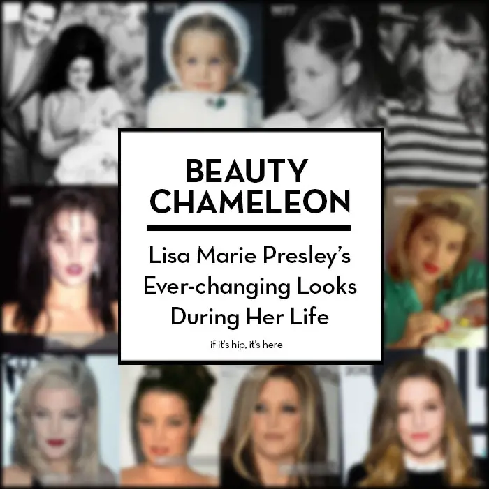 Lisa Marie Presley's changing looks throughout her life