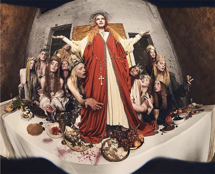 madonna as christ