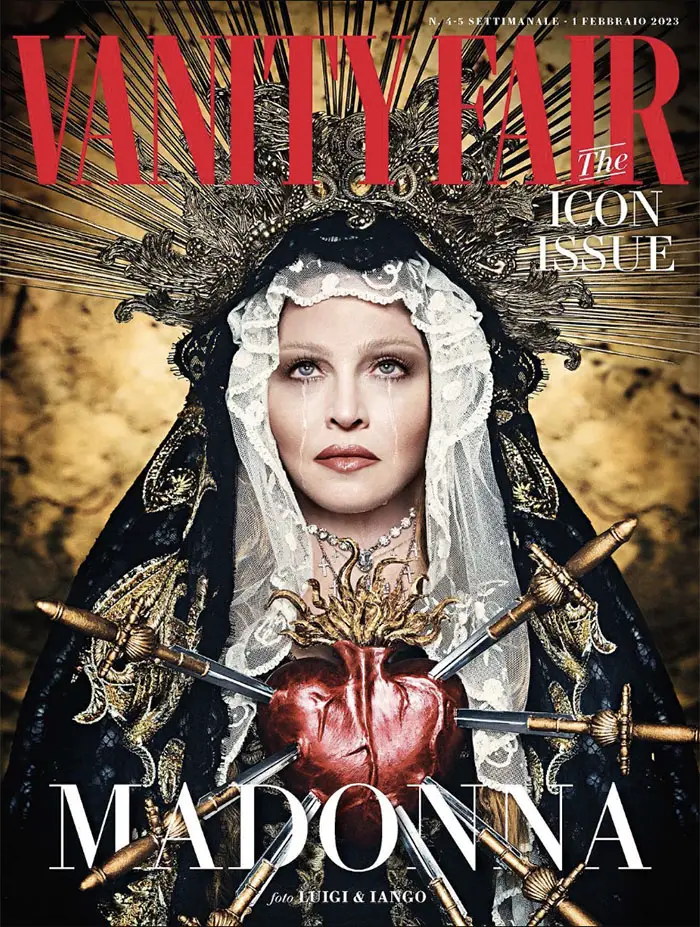 madonna cover VF Icon Issue