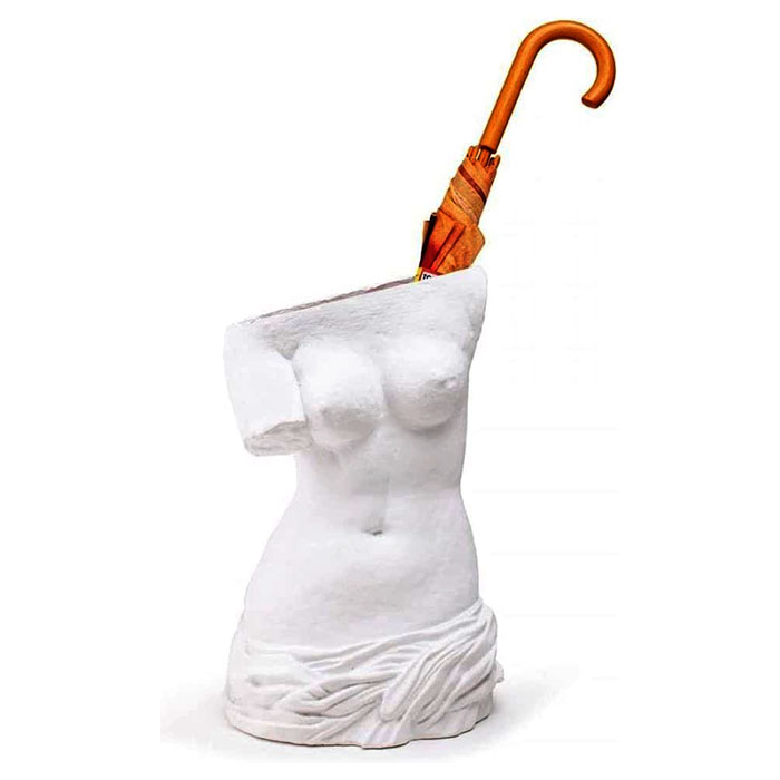 seletti milo umbrella stand on white