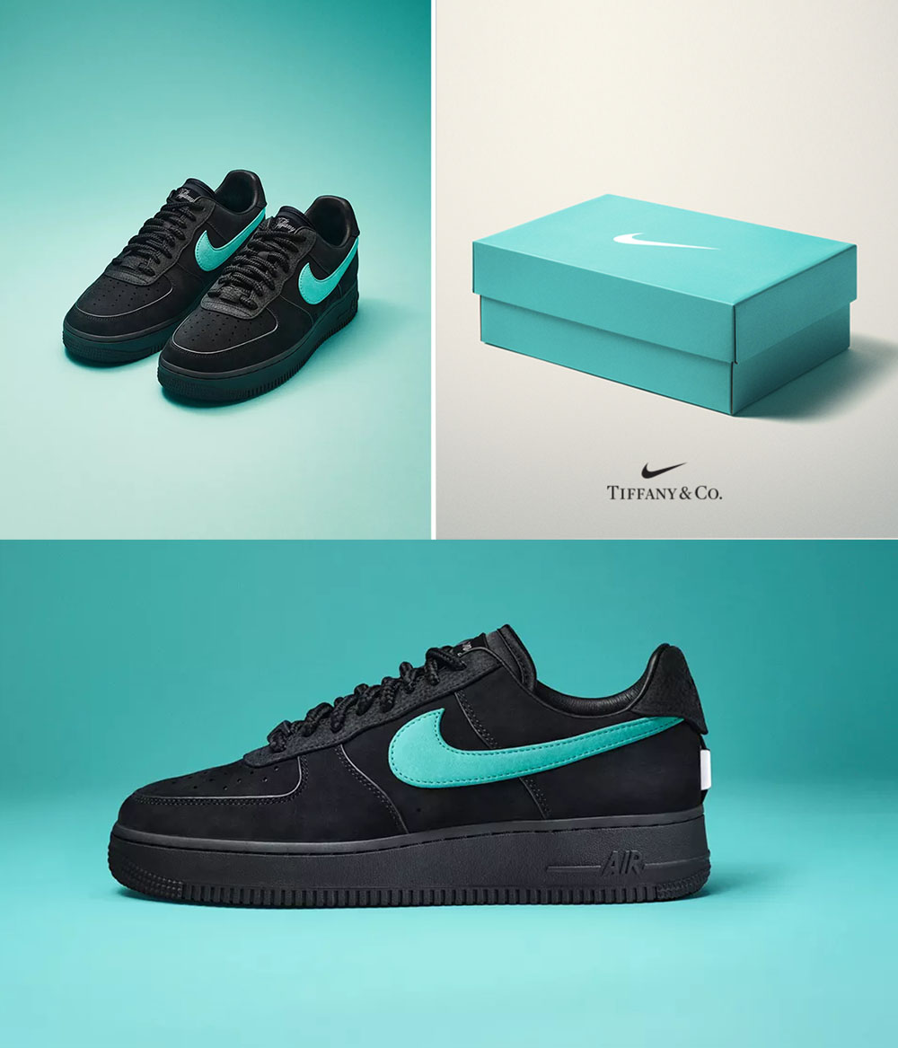 Nike x Tiffany Air Force 1 1837 sneakers