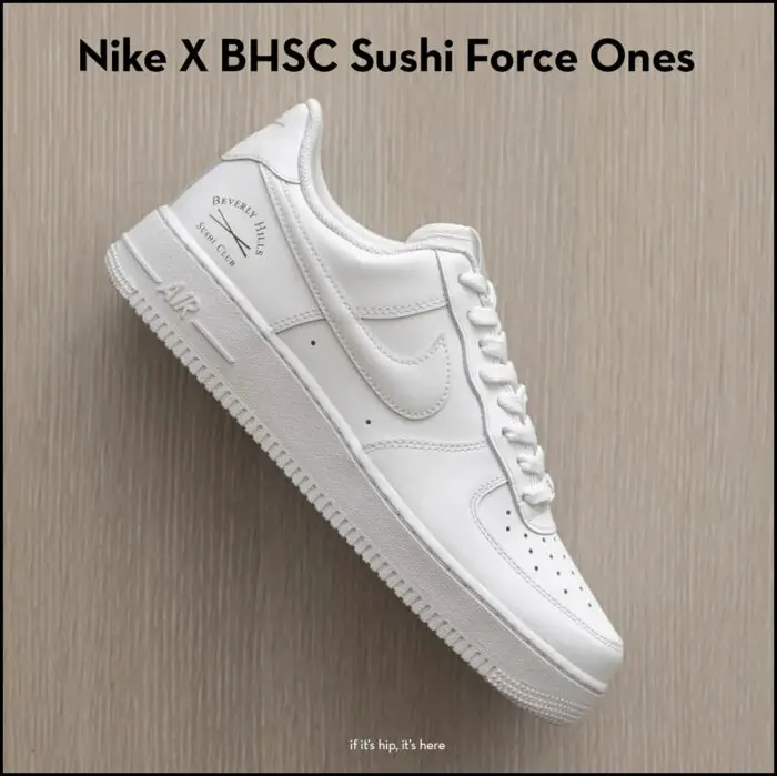 Read more about the article Beverly Hills Sushi Club Teams Up With Nike for The Limited Edition Sushi Force Ones