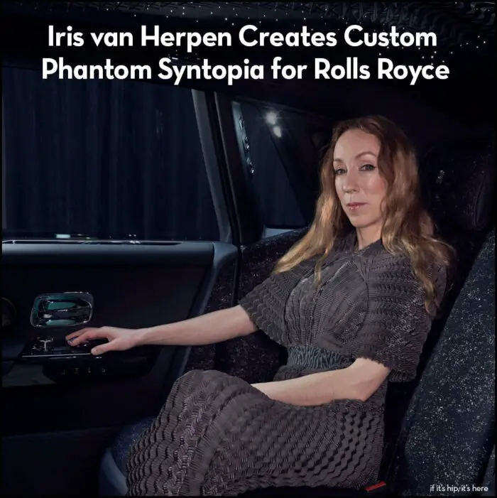 Read more about the article Fashion Designer Iris van Herpen Creates Custom Phantom Syntopia for Rolls Royce