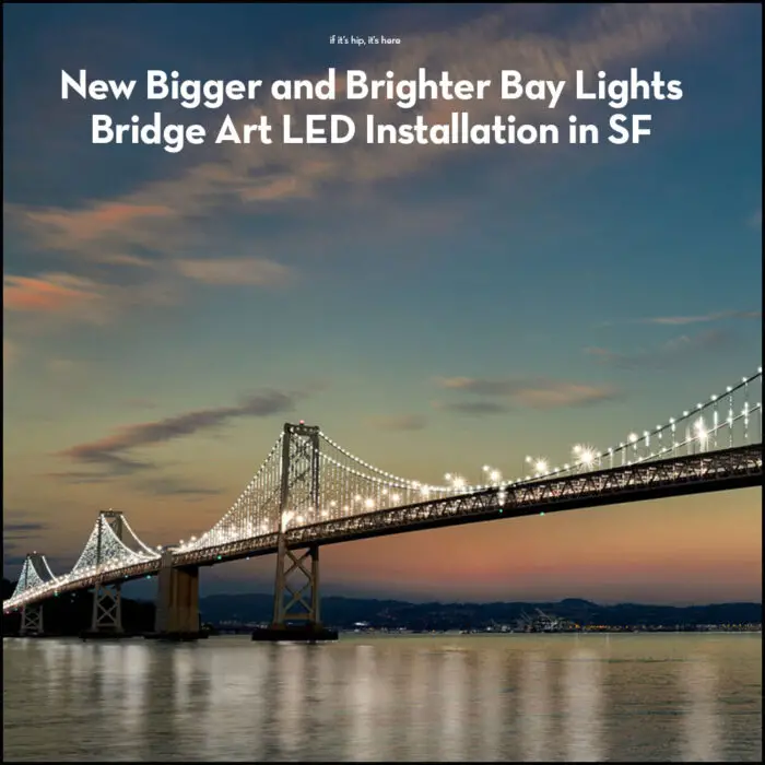 SF bay bridge lights 360