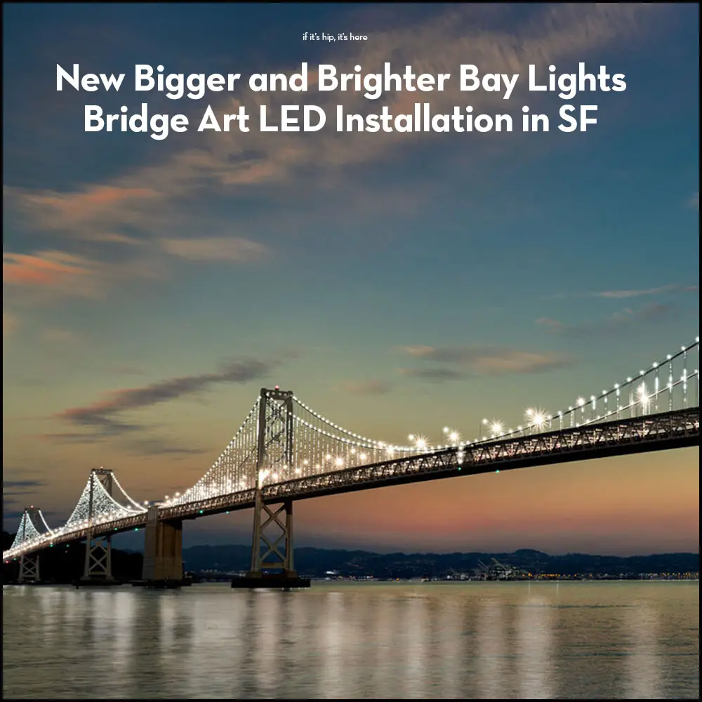 SF bay bridge lights 360