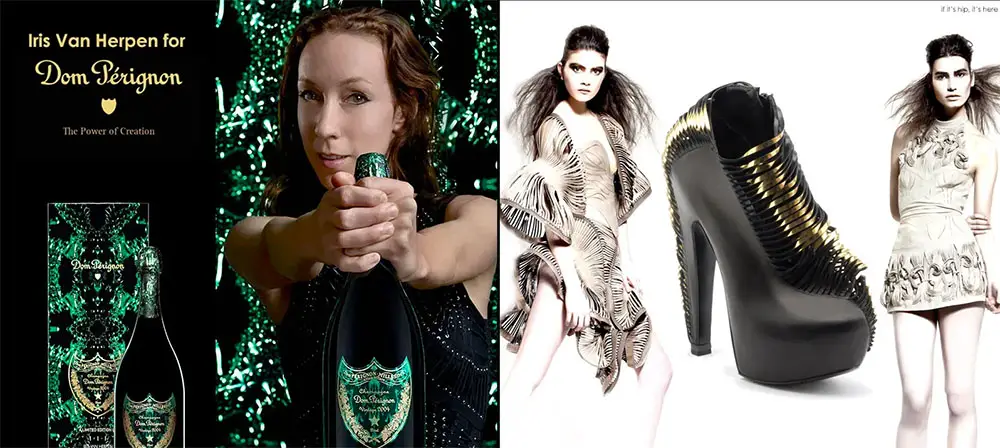 Other Van Herpen collabs about which we've written include Dom Perignon and United Nude