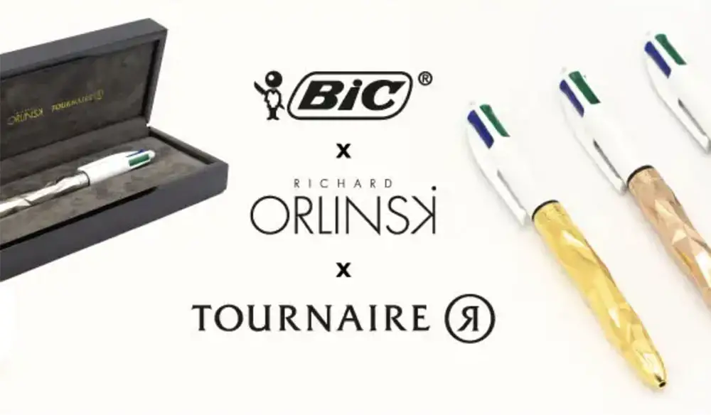 bic x richard orlinski x tournaire