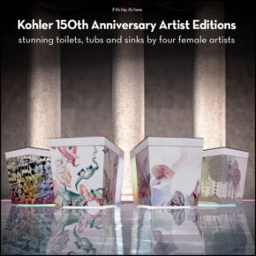 Kohler Celebrates 150 Years With Limited Artist Editions by Four Talented Females