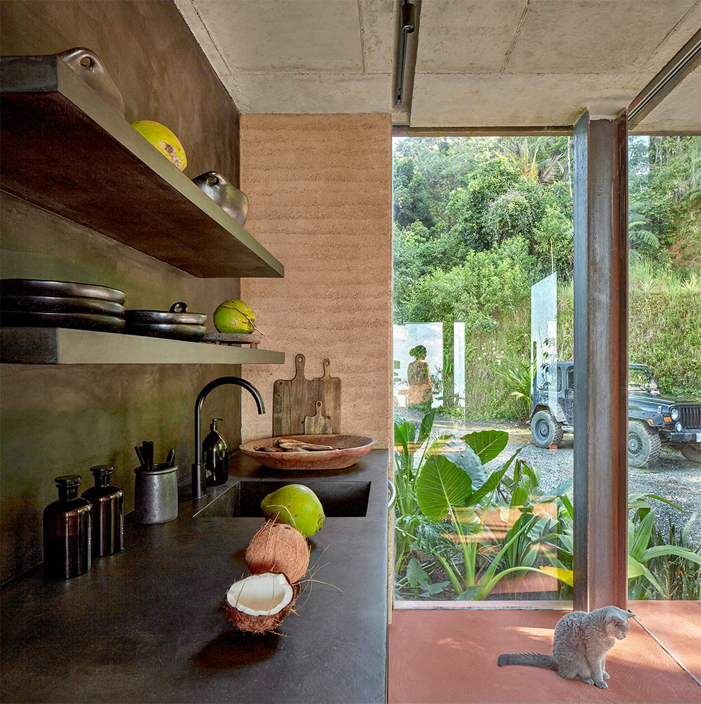 kitchen in villa nefrit