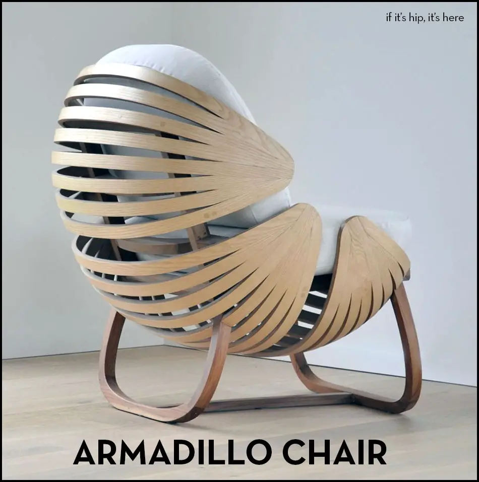 doppia firma armadillo chair