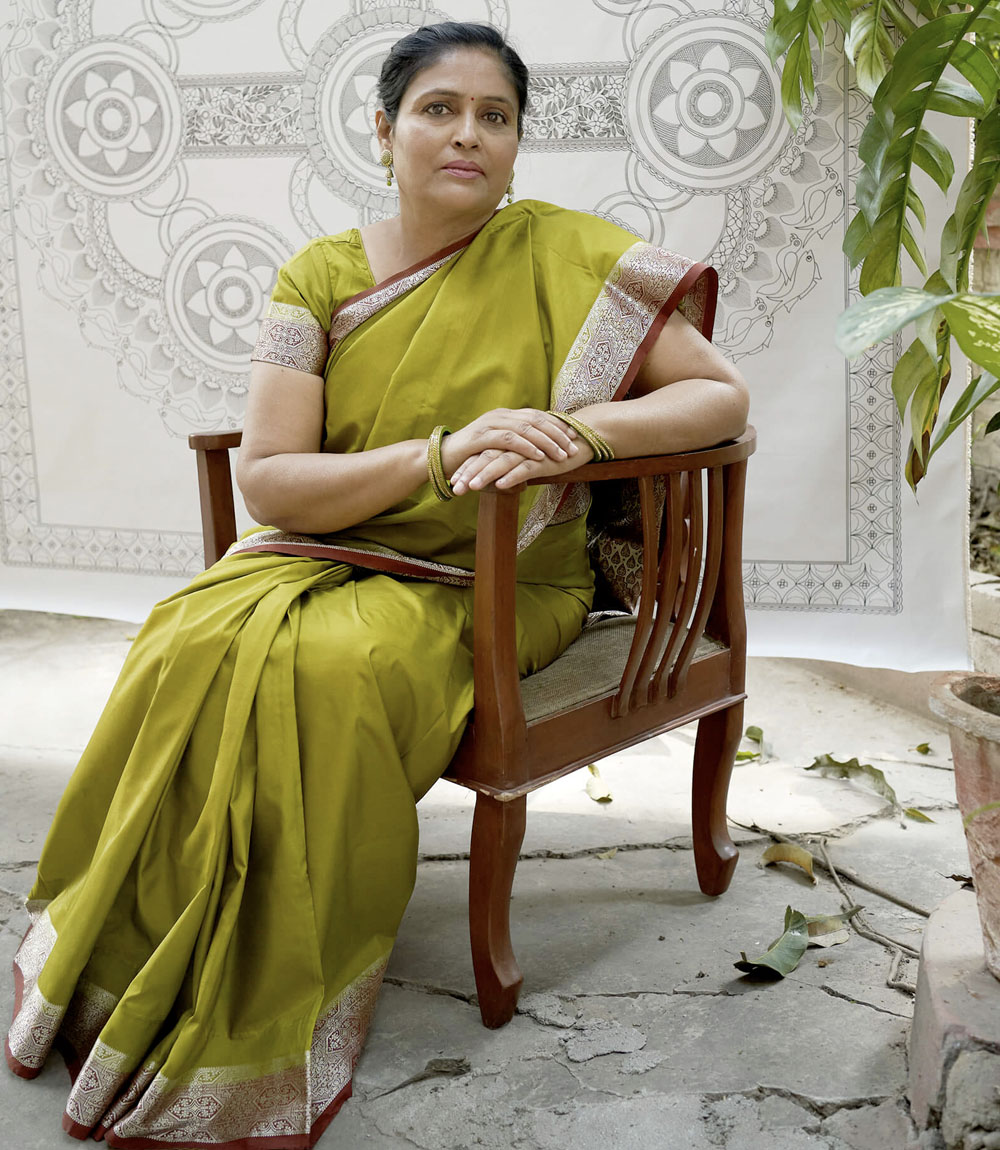 Artist Pushpa Kumari, photo: Kohler