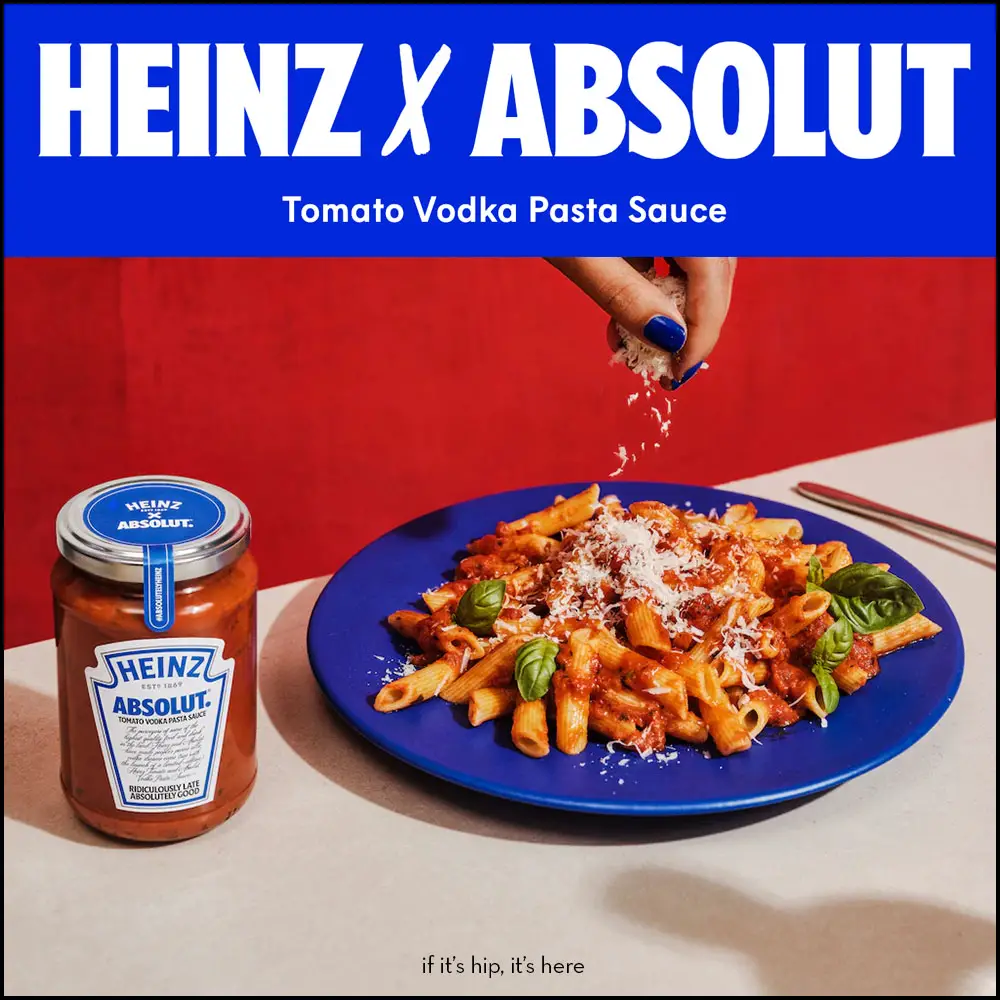 heinz x absolut pasta sauce