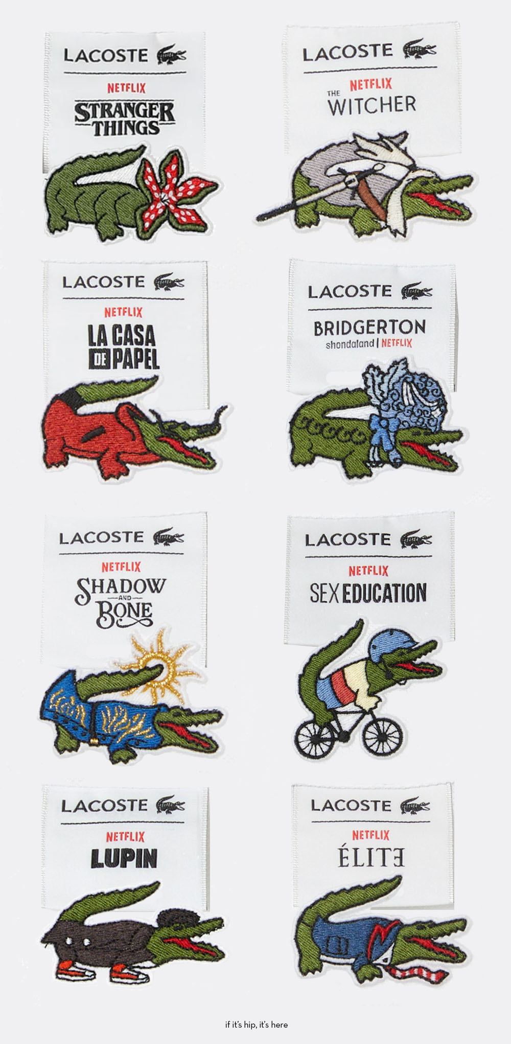 netflix lacoste crocodiles IIHIH