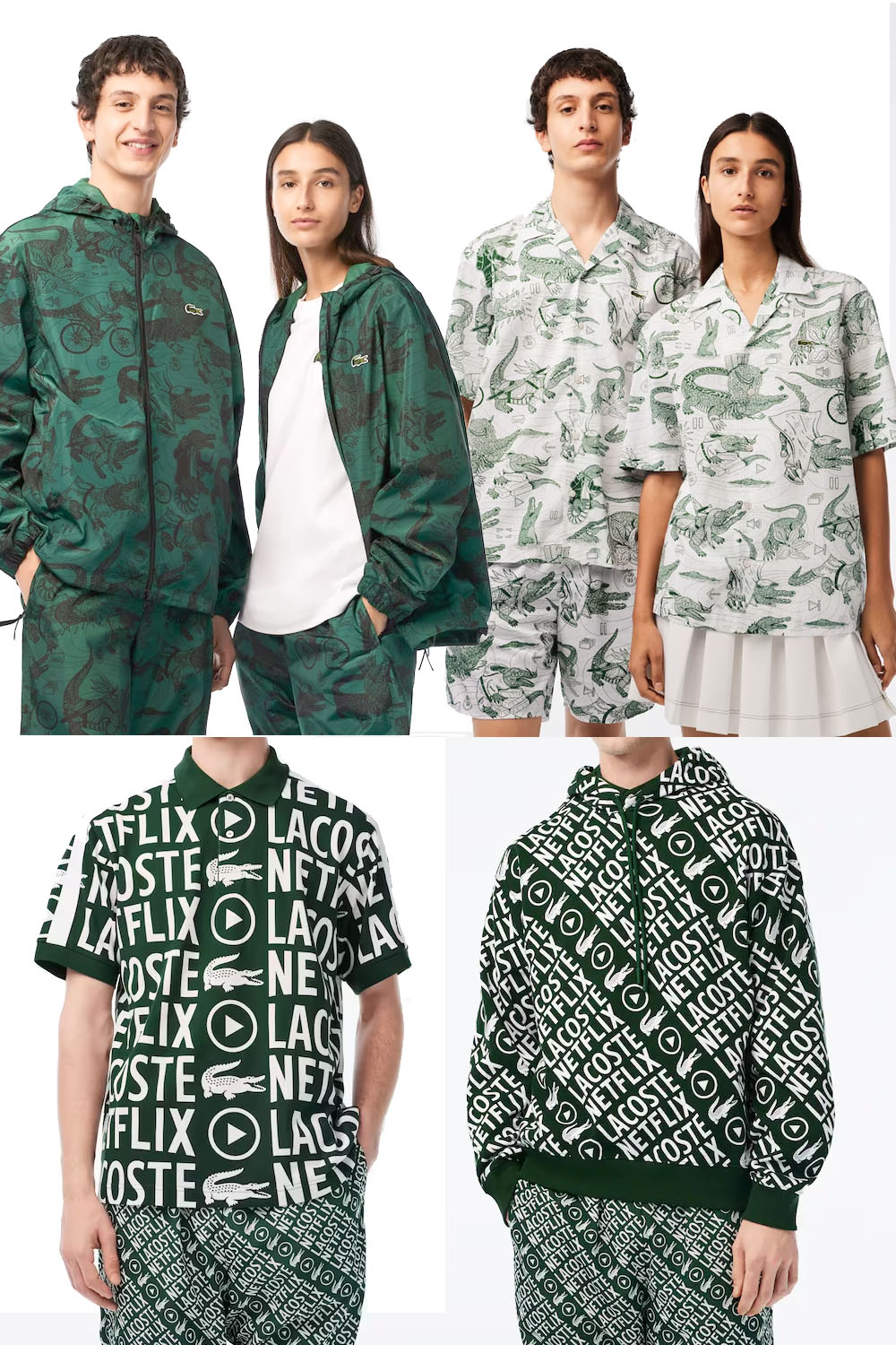 Lacoste X Netflix Collection