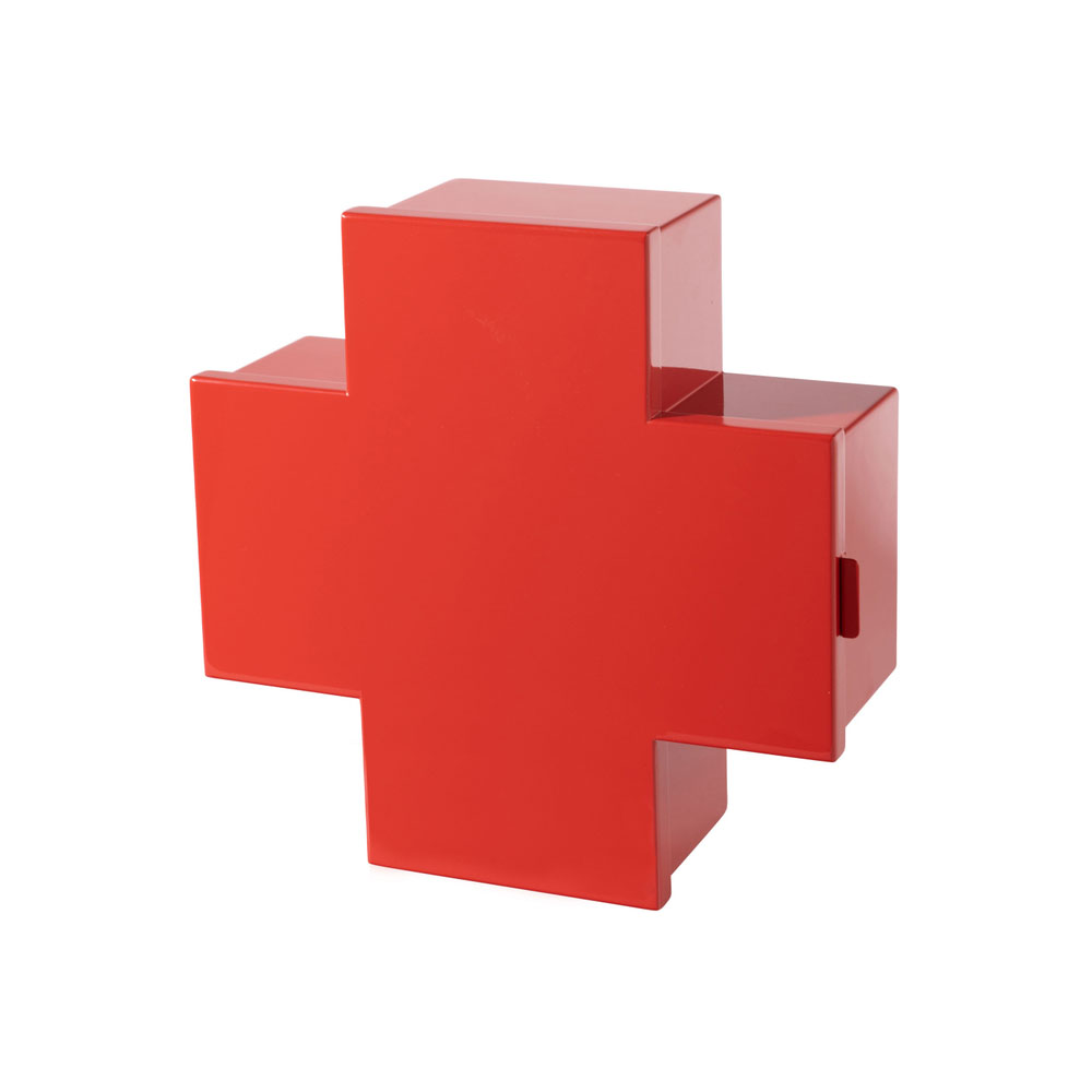 Capellini Cross Box First Aid kit red