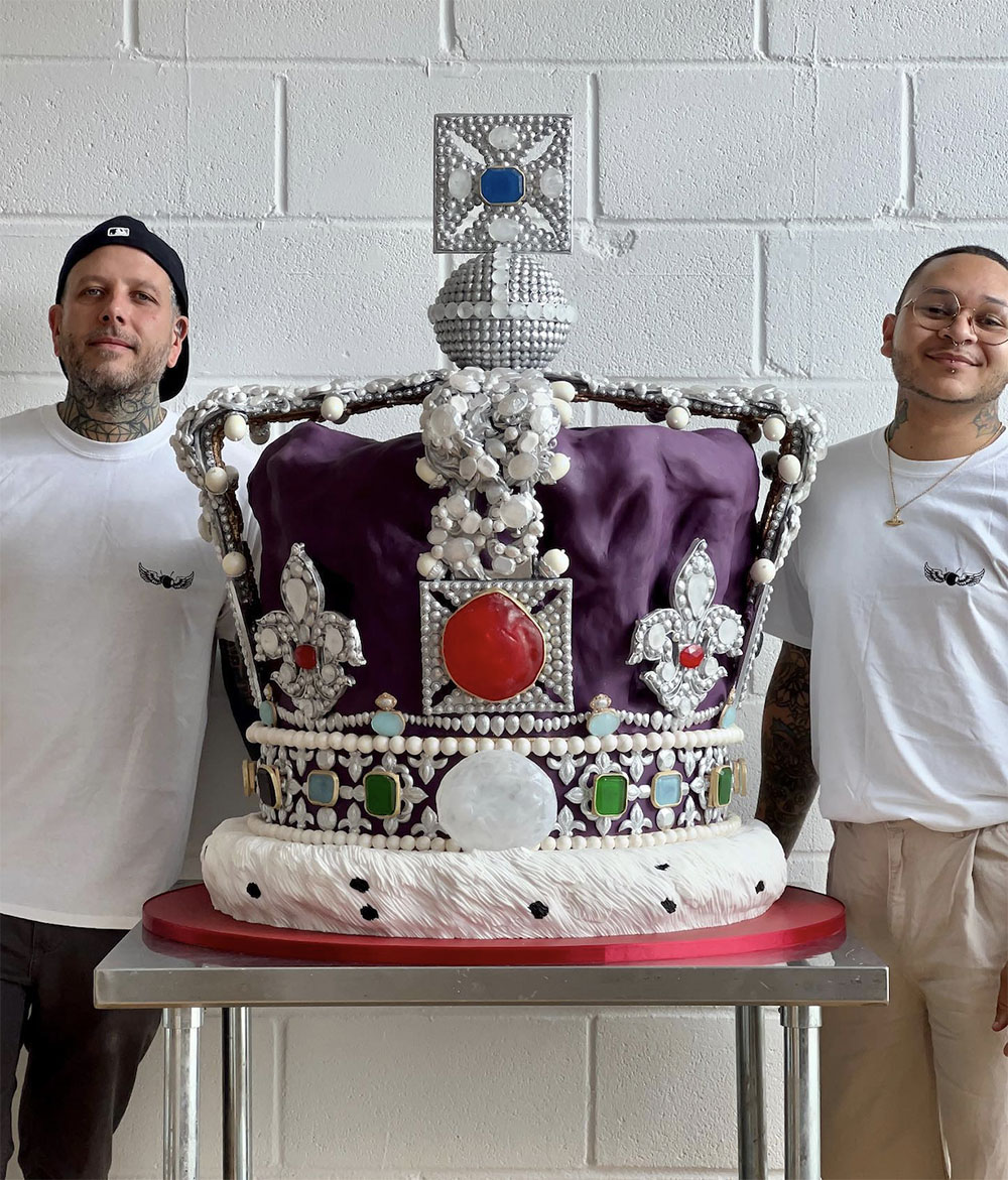 Tattooed Bakers Coronation Cake