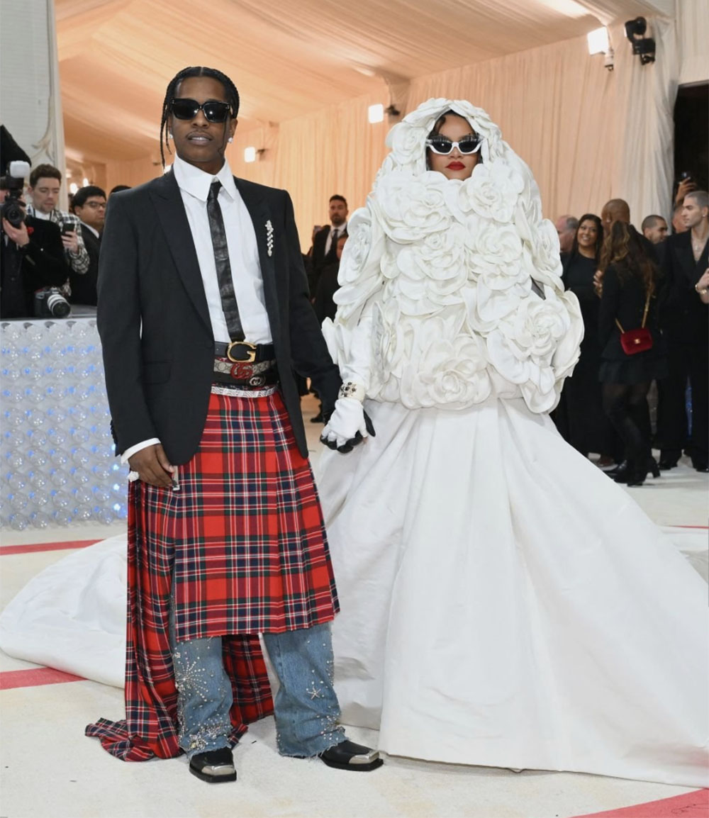 ASAP Rocky and Rihanna, Met Gala 2023