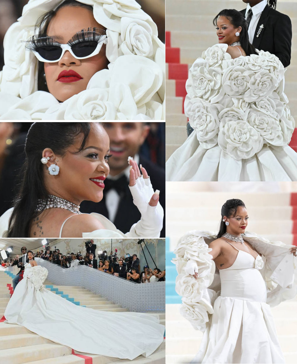 rihanna at met gala 2023 IIHIH