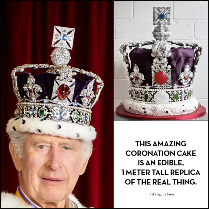 Tattooed bakers Coronation Cake
