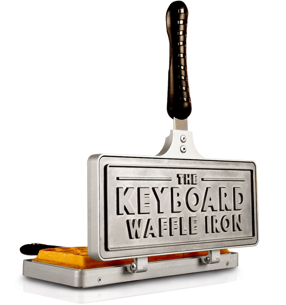the keyboard waffle iron by chris dimino