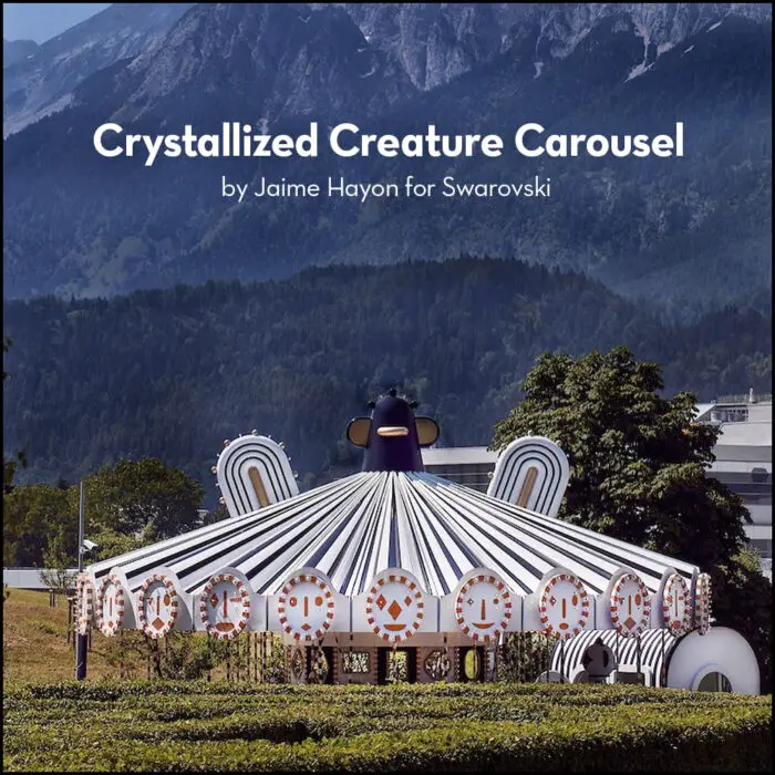 Read more about the article Creature Carousel adorned with 15 million Swarovski crystals by Jaime Hayon