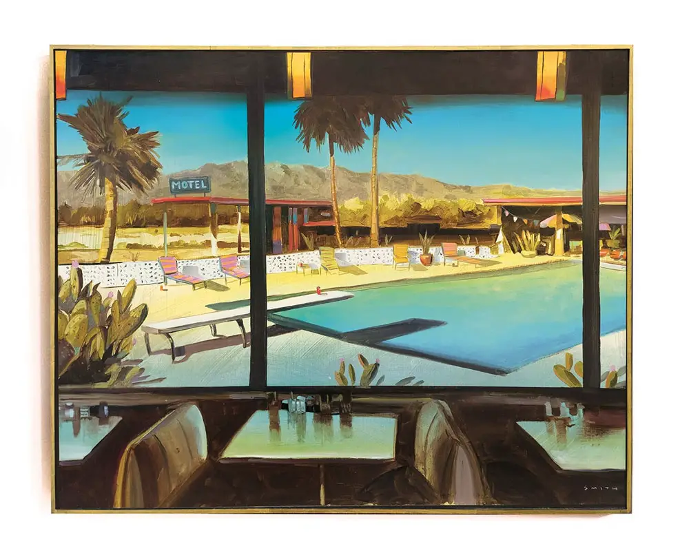 retro diner paintings