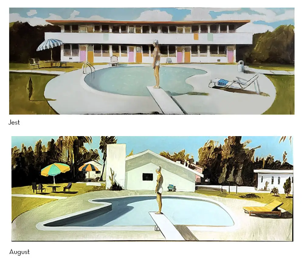 seth smith pool paintings