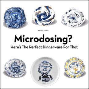 Microdosing? Here’s The Perfect Dinnerware For That.