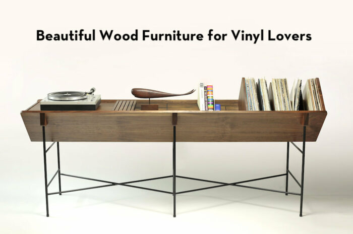 Read more about the article Geology Studio Makes Beautiful Wood Furniture for Vinyl Lovers