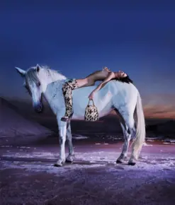 Kendall Jenner and Horses for Stella McCartney photographed by Harley Weir