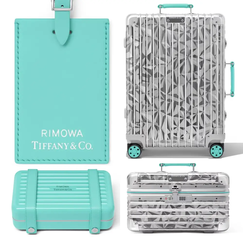 RIMOWA × TIFFANY & CO. ganged hero