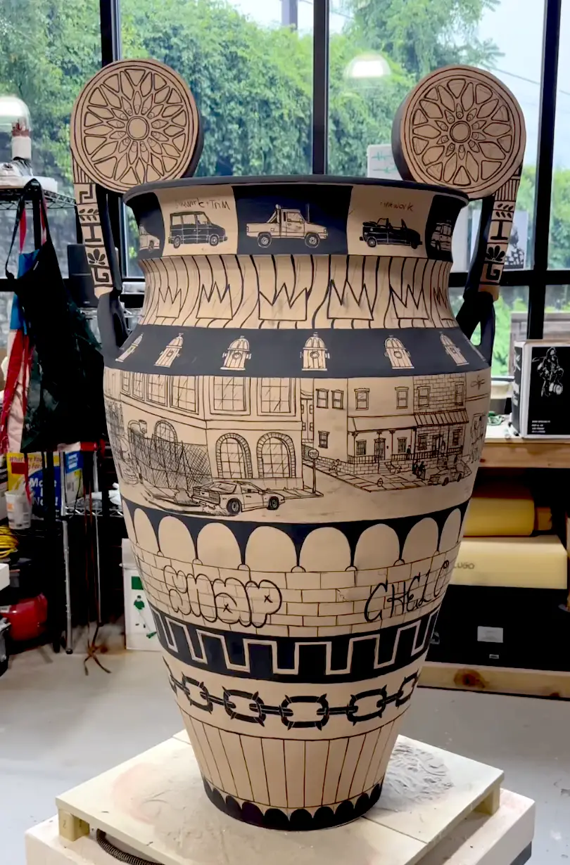 greek influenced pottery by roberto lugo1