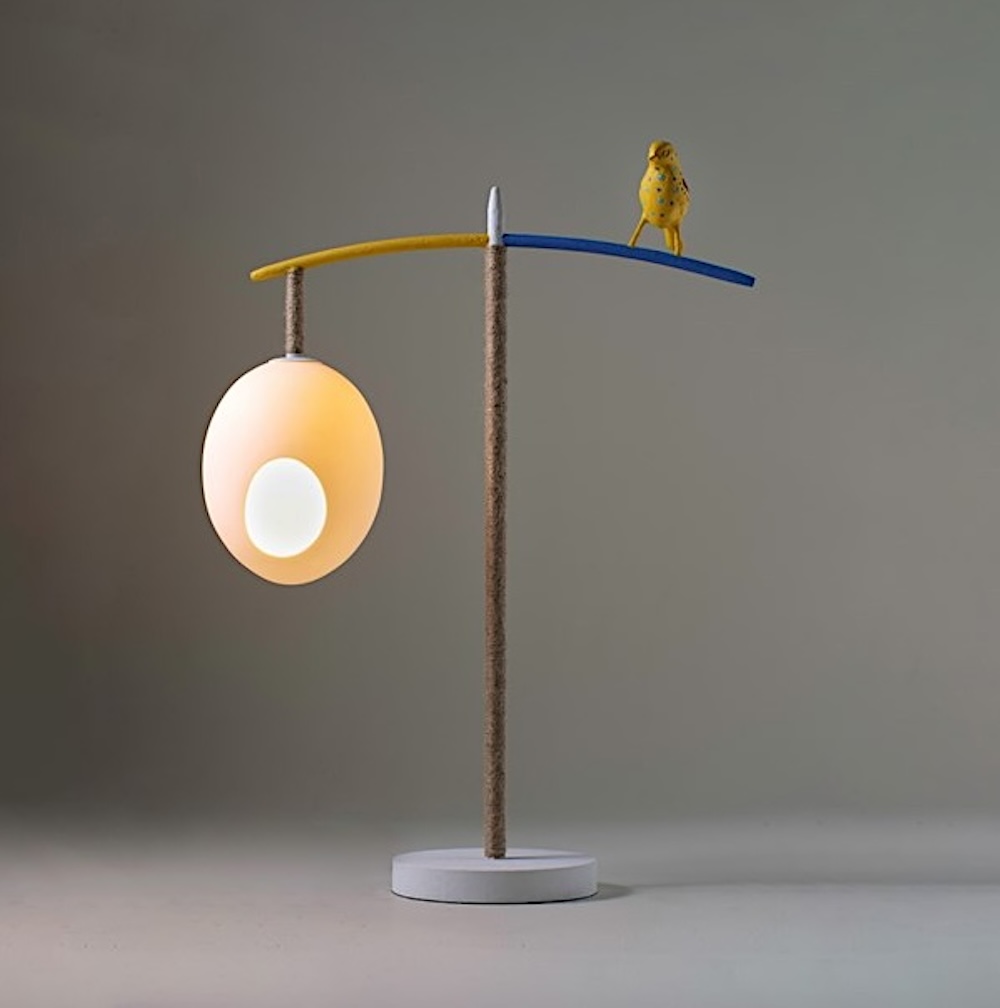 Sleepy Robin Table lamp in bright