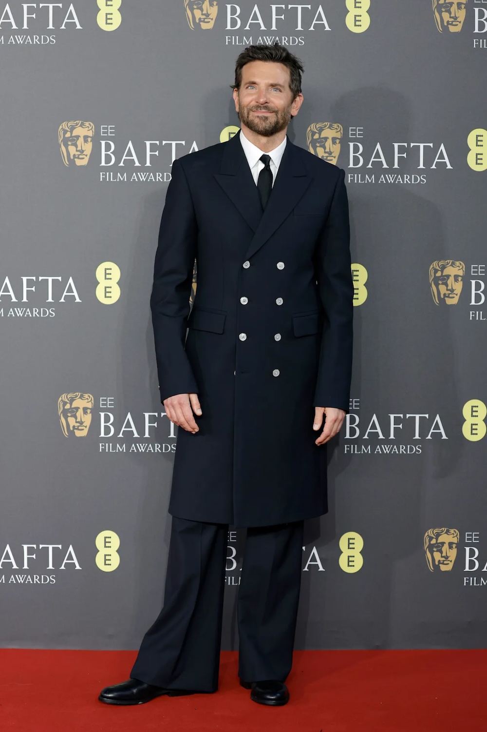 bradley cooper red carpet bafta awards