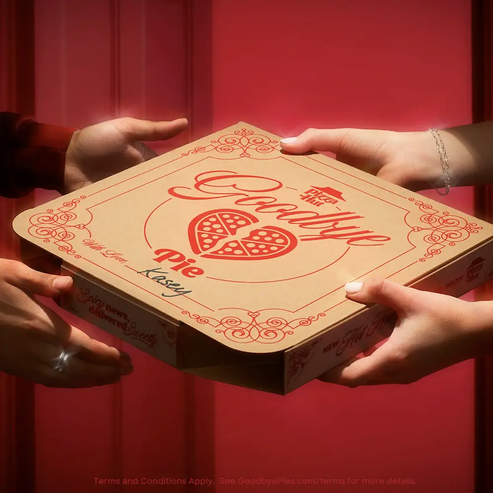 pizza hut valentines day goodbye pies