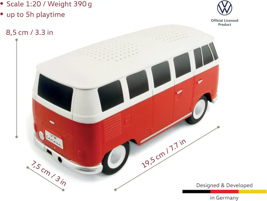 VW bus speaker specs