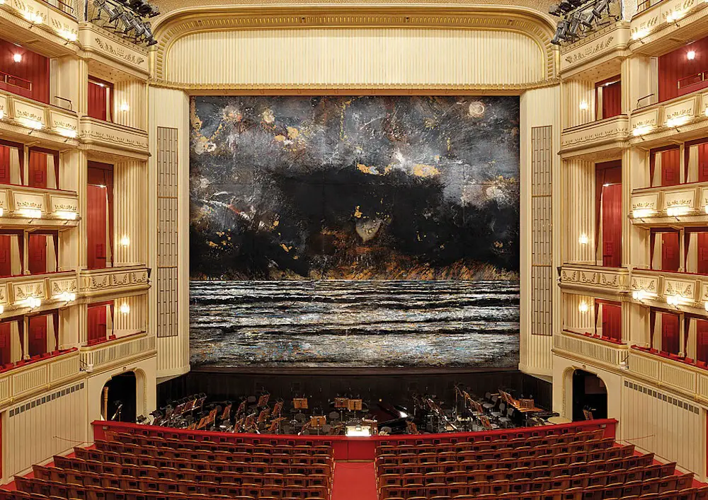 Anselm Kiefer, Solaris (for Stanislaw Lem), 2023, Safety Curtain 2023/24