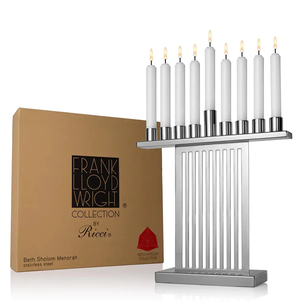 FLW Beth Shalom Menorah by Ricci