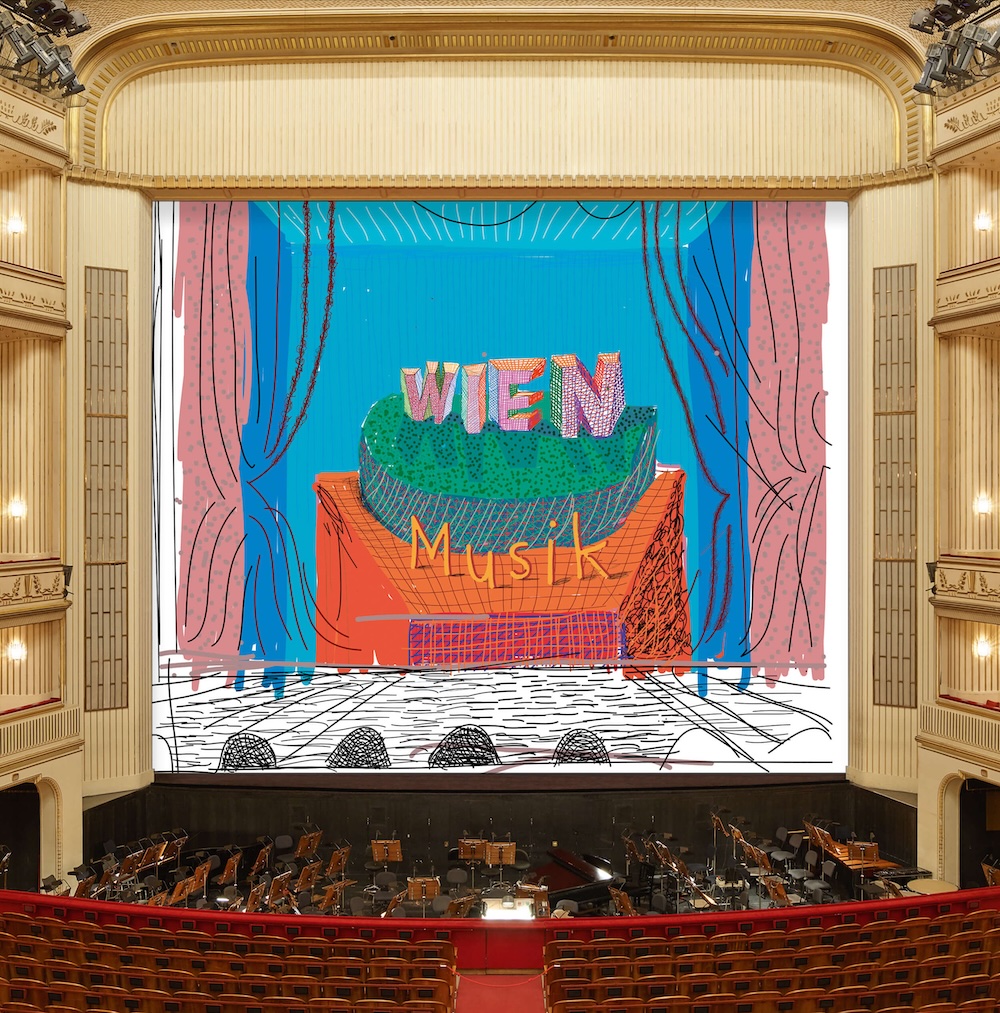 David Hockney, 2012 Safety Curtain