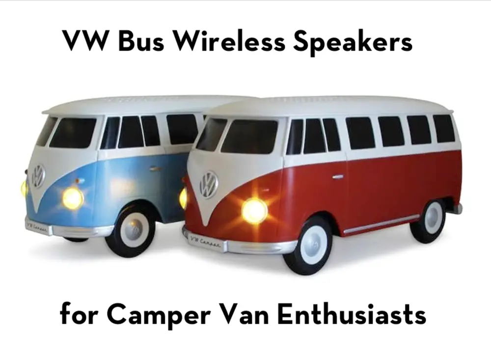 vw bus bluetooth speakers