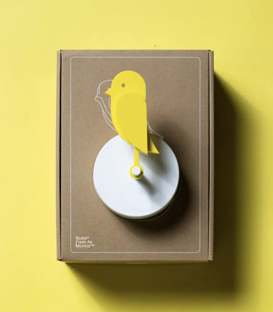 birdie air monitor packaging